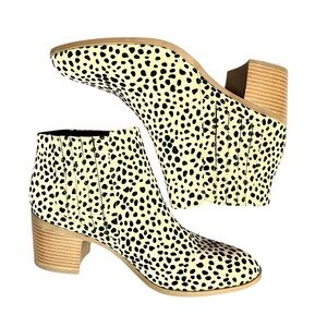 Maurices Nyla Leopard Ankle Bootie Womens 9